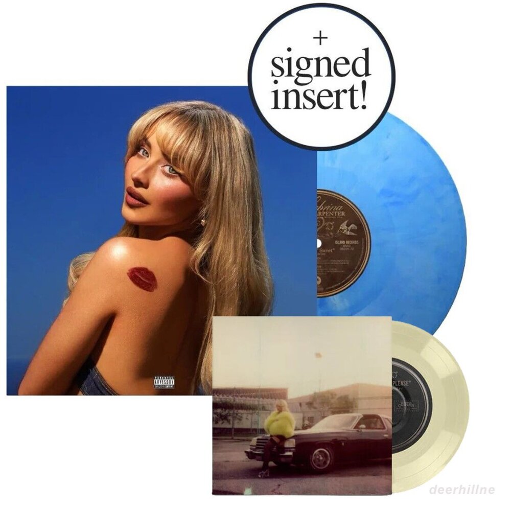 Sabrina Carpenter - Short N Sweet Vinyl LP w/ Signed Insert & Please 7" …